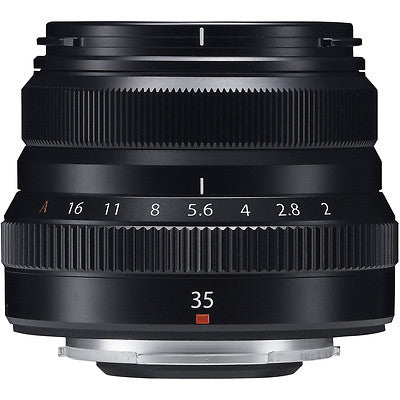 Fujinon XF 35mm f/2 R WR Lens (Black) - Photo-Video - Fujifilm - Helix Camera