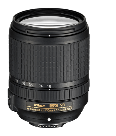 Nikon AF-S NIKKOR 18-140mm f/3.5-5.6G ED VR DX - Photo-Video - Nikon - Helix Camera