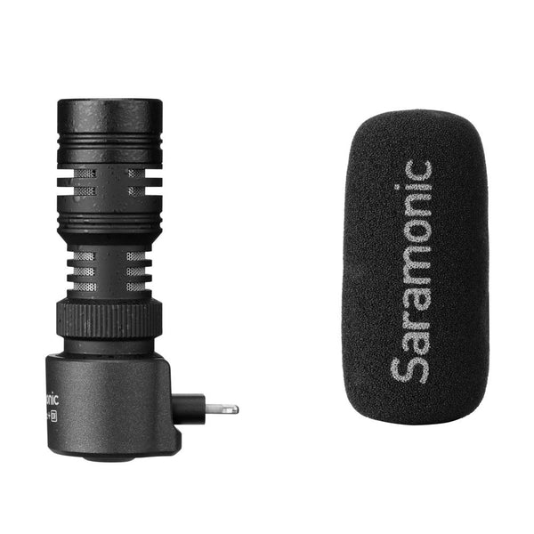 Saramonic SmartMic+ Di Compact Directional Microphone with Lightning Connector for Apple iPhone & iPad - Audio - Saramonic - Helix Camera