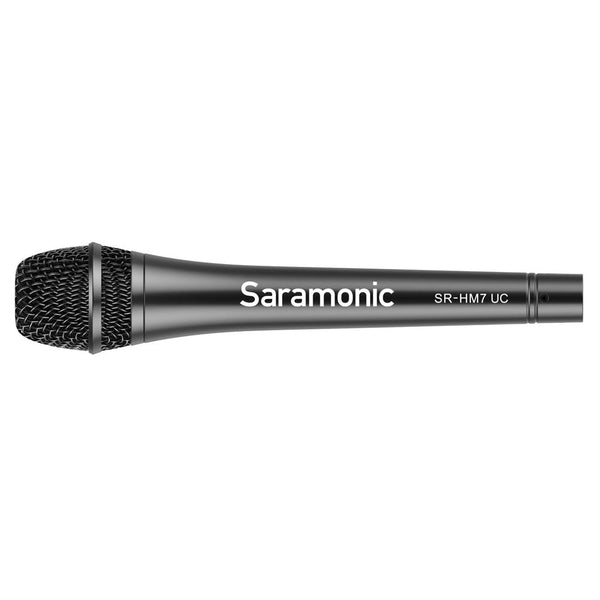 Saramonic SR-HM7 UC Digital Dynamic Handheld Microphone with USB-C for Android Smartphones & Tablets & USB for Windows PCs & Apple Mac Computers - Audio - Saramonic - Helix Camera