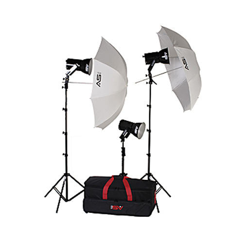 Smith Victor KQ83 3-Light 1800-watt Ultra Quartz location kit (401452) - Lighting-Studio - Smith-Victor - Helix Camera