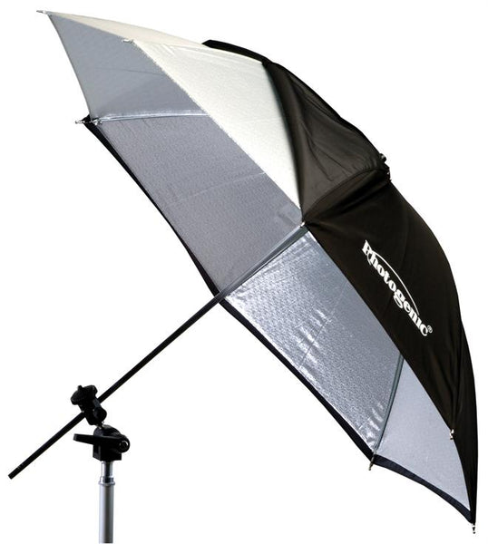 Photogenic Umbrella - Black/Silver - 45" (US45) - Lighting-Studio - Photogenic - Helix Camera