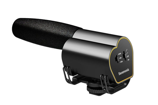 Saramonic VMIC Super-Cardioid Shotgun Condenser Video Microphone for DSLR Cameras - Black - Audio - Saramonic - Helix Camera
