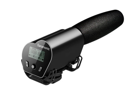Saramonic VMIC Recorder On-Camera Shotgun Microphone with Built-in MicroSDHC Audio recorder for DSLRS, Mirrorless & Video Cameras - Audio - Saramonic - Helix Camera