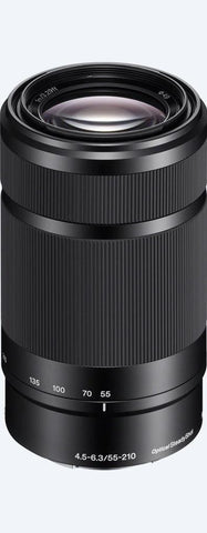Sony E 55–210mm F4.5-6.3 OSS - Black - Photo-Video - Sony - Helix Camera