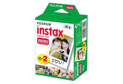 Fuji Instax Mini Film 2 Pack (10 sheets x 2) - Film-Media - Fujifilm - Helix Camera