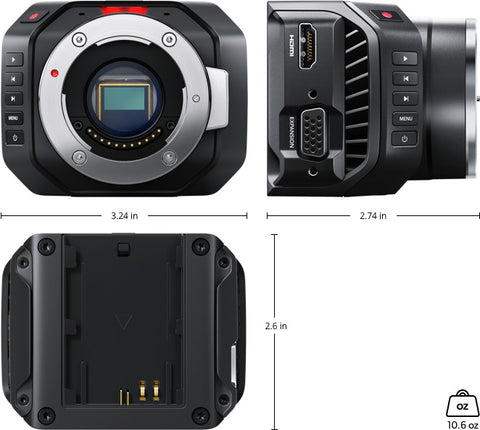 Blackmagic Micro Cinema Camera - Photo-Video - Blackmagic - Helix Camera