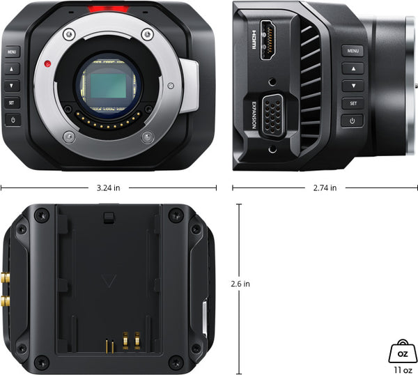 Blackmagic Micro Studio Camera 4K 2 - Photo-Video - Blackmagic - Helix Camera
