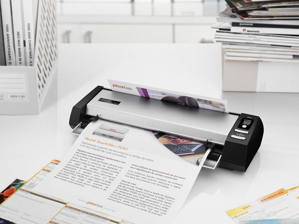 Plustek MobileOffice D430 28PPM duplex small foot print document scanner (PLS-783064605533) - Print-Scan-Present - Plustek - Helix Camera 