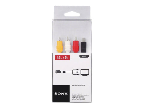 Sony VMC-15MR2 Video/Audio Cable - 5ft - Helix Camera