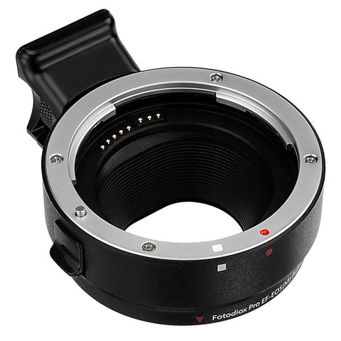 Fotodiox Pro Lens Mount Auto Adapter - Canon EOS (EF / EF-S) D/SLR Lens to Canon EOS M (EF-M Mount) Mirrorless Camera Body - with Full Automated Functions - Photo-Video - Fotodiox - Helix Camera