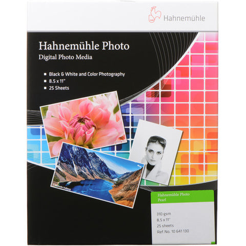 Hahnemuhle 8.5 x 11 In. Photo Pearl 310 Paper (25 Sheets) - Print-Scan-Present - Hahnemuhle - Helix Camera