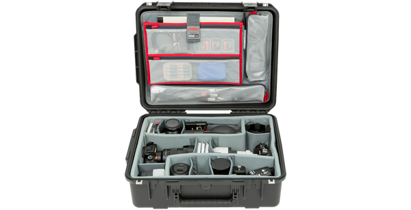 SKB iSeries 3i-2015-7 Case w/Think Tank Designed Dividers and Lid Organizer - Helix Camera