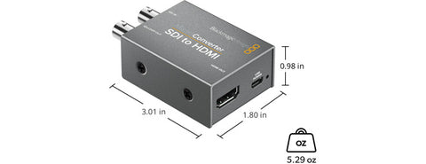 Blackmagic Micro Converter SDI to HDMI wPSU - Photo-Video - Blackmagic - Helix Camera