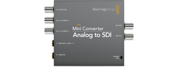 Blackmagic Mini Converter Analog to SDI 2 - Photo-Video - Blackmagic - Helix Camera
