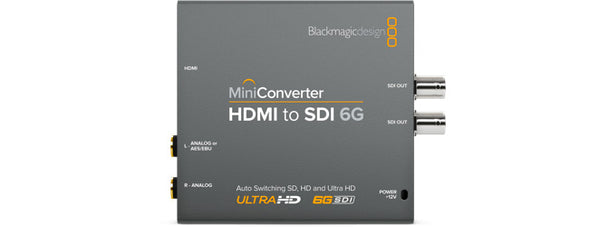 Blackmagic Mini Converter HDMI to SDI 6G - Photo-Video - Blackmagic - Helix Camera