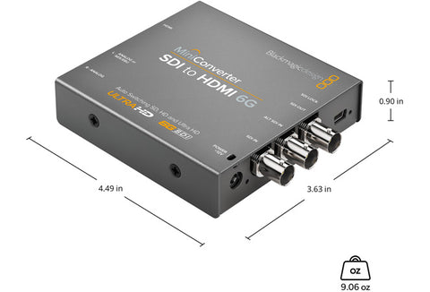 Blackmagic Mini Converter SDI to HDMI 6G - Photo-Video - Blackmagic - Helix Camera