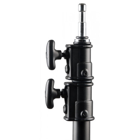 Studio Assets 40" Double Riser C-Stand with Grip Head and Arm (Black) - Lighting-Studio - Studio-Assets - Helix Camera