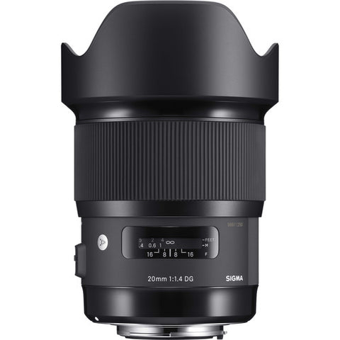 Sigma 20mm F1.4 DG HSM | Art Lens - L-Mount - Photo-Video - Sigma - Helix Camera