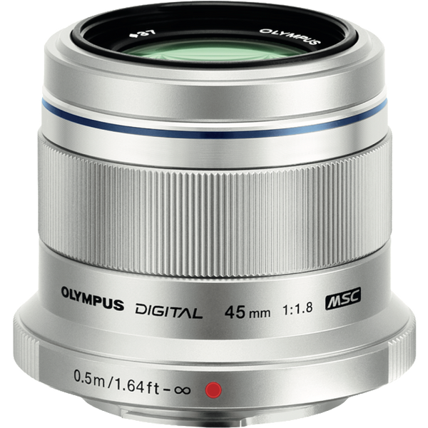 Olympus M.Zuiko Digital 45mm f1.8 - Silver - Photo-Video - Olympus - Helix Camera