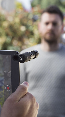 Rode Directional Microphone for iPhone and iPad VideoMic Me - Mobile - RØDE - Helix Camera