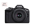 Canon EOS R50 (BK) RF-S18-45mm F4.5-6.3 IS STM & RF-S55-210mm F5-7.1 IS STM Kit