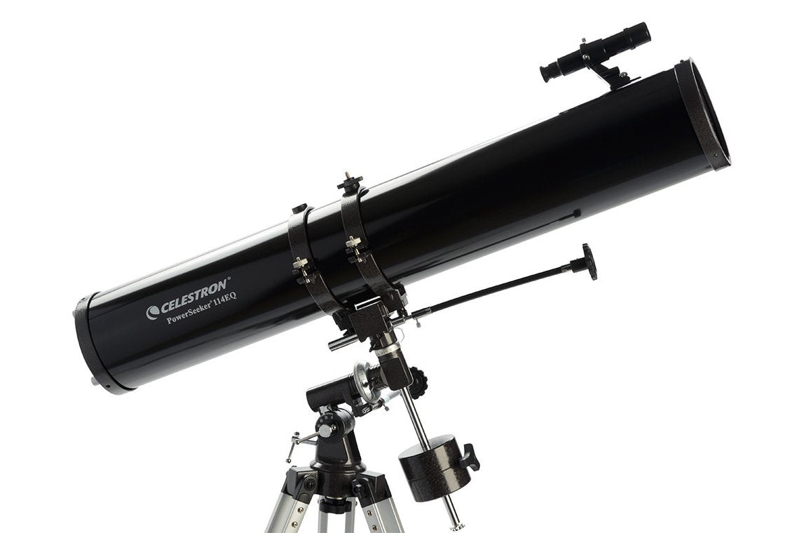 Celestron PowerSeeker 114EQ Telescope - Telescopes - Celestron - Helix Camera 