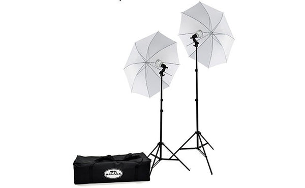 Savage LED 60 Watt 2 Light Kit - Lighting-Studio - Savage - Helix Camera 