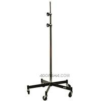 Photogenic TA34SU 8' Free Sliding Light Stand with 5/8" Top & 25" Base with Castors, Chrome. - Lighting-Studio - Photogenic - Helix Camera 