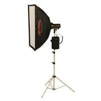 Photogenic AKC50BK 320 WS StudioMax Kit with AKC320B 320Ws StudioMax III Monolight Strobe, AK2432 24 x 32 inch Soft Box - Lighting-Studio - Photogenic - Helix Camera 