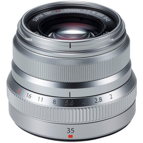 Fujinon XF 35mm f/2 R WR Lens (Silver) - Photo-Video - Fujifilm - Helix Camera 
