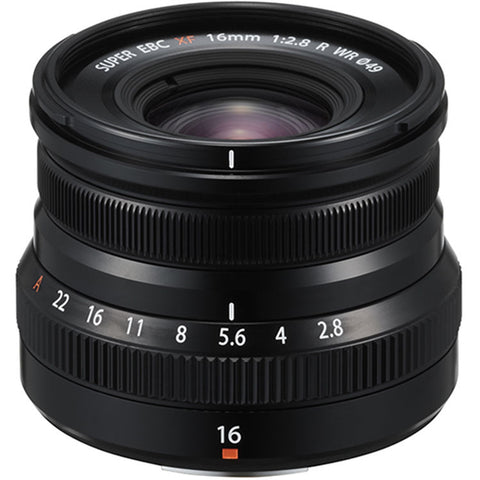 Fujinon XF 16mm F/2.8 R WR - Black - Photo-Video - Fujifilm - Helix Camera 