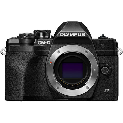 Olympus OM-D E-M10 Mark IV Mirrorless Camera with 14-42mm f3.5-5.6 EZ - Black - Helix Camera 