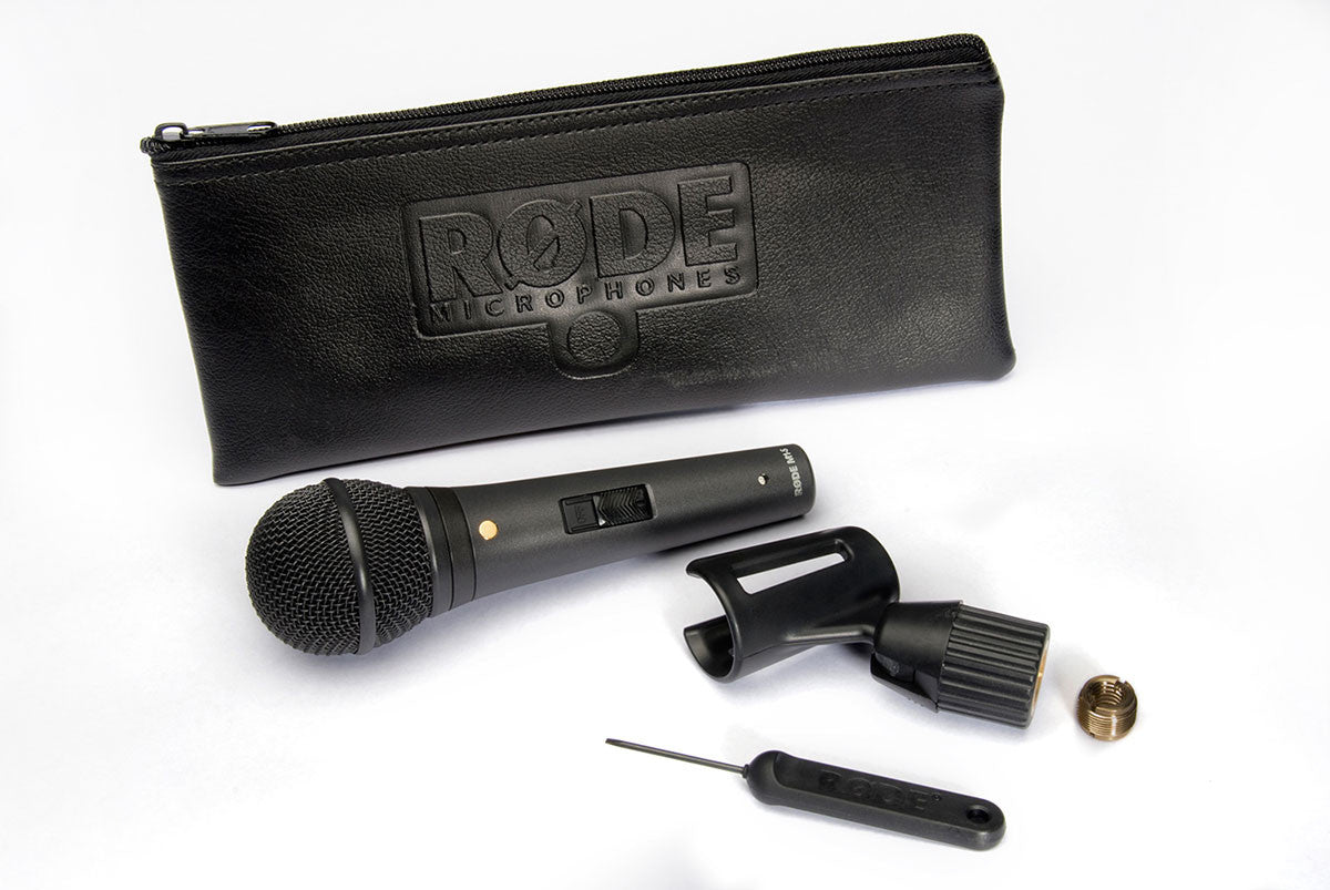 RODE M1-S Dynamic Live Performance Lockable Low-Noise Switch - Audio - RØDE - Helix Camera 