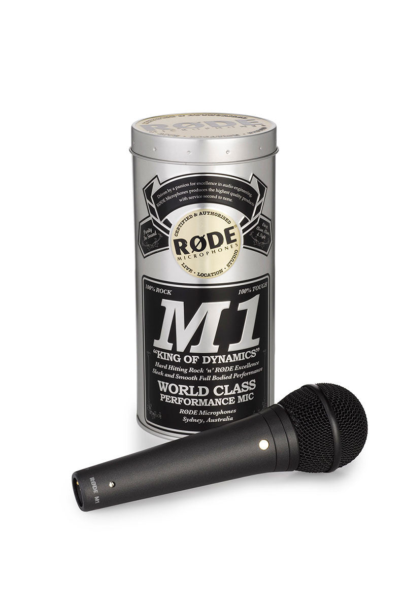 RODE M1 Dynamic Handheld Stage Microphone - Audio - RØDE - Helix Camera 