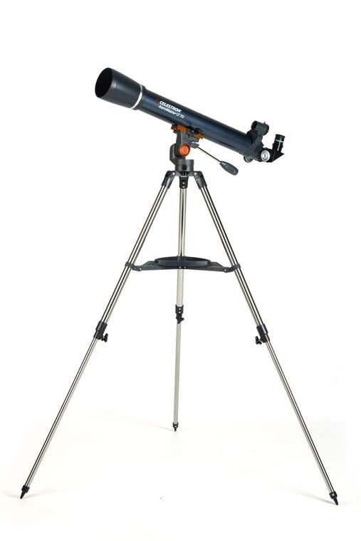 Celestron AstroMaster LT 70AZ Telescope - Telescopes - Celestron - Helix Camera 