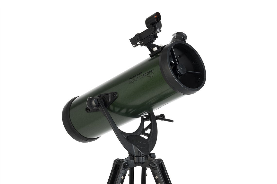 Celestron ExploraScope 114AZ Telescope - Telescopes - Celestron - Helix Camera 
