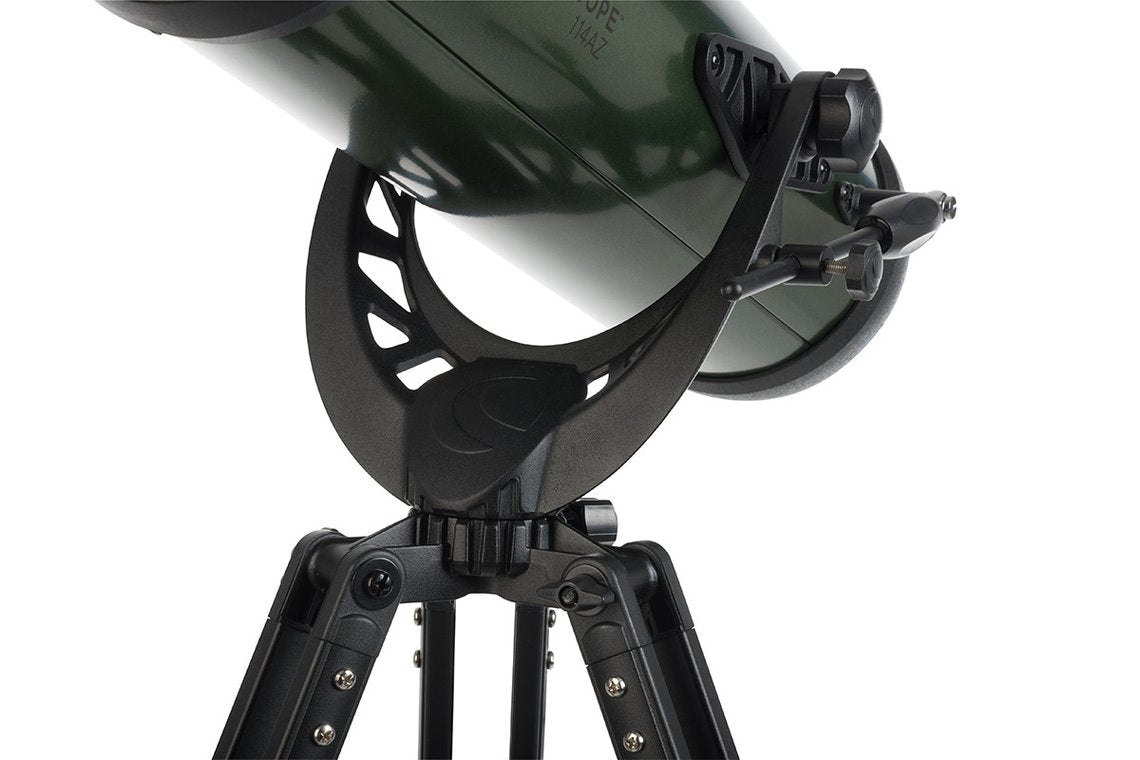 Celestron ExploraScope 114AZ Telescope - Telescopes - Celestron - Helix Camera 