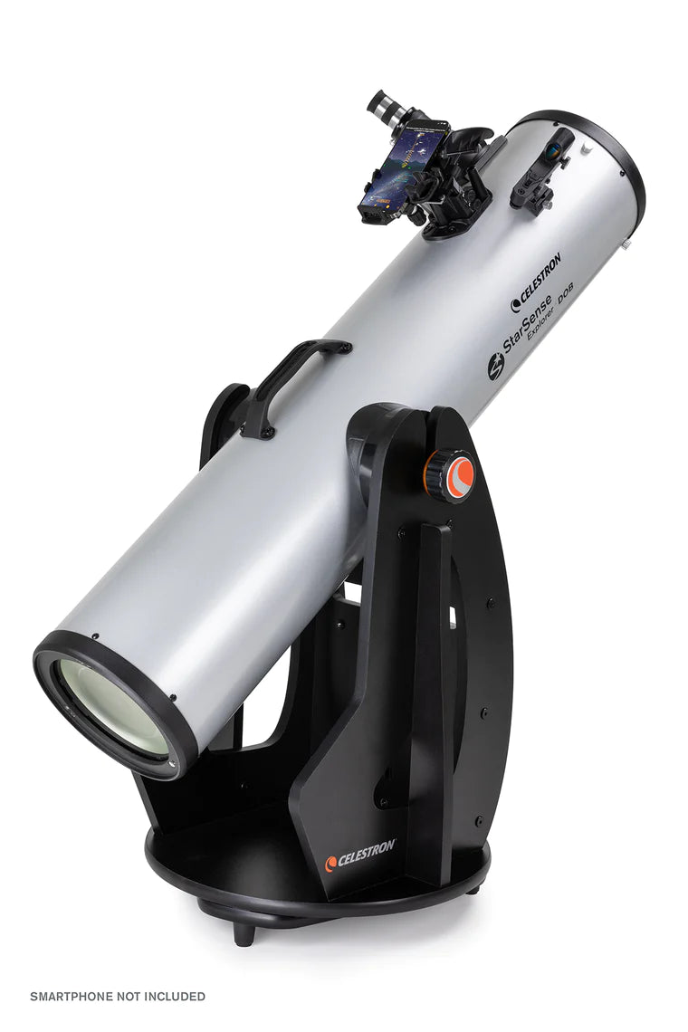 Celestron Starsense Explorer 8" Smartphone App-enabled Dobsonian Telescope - Helix Camera 