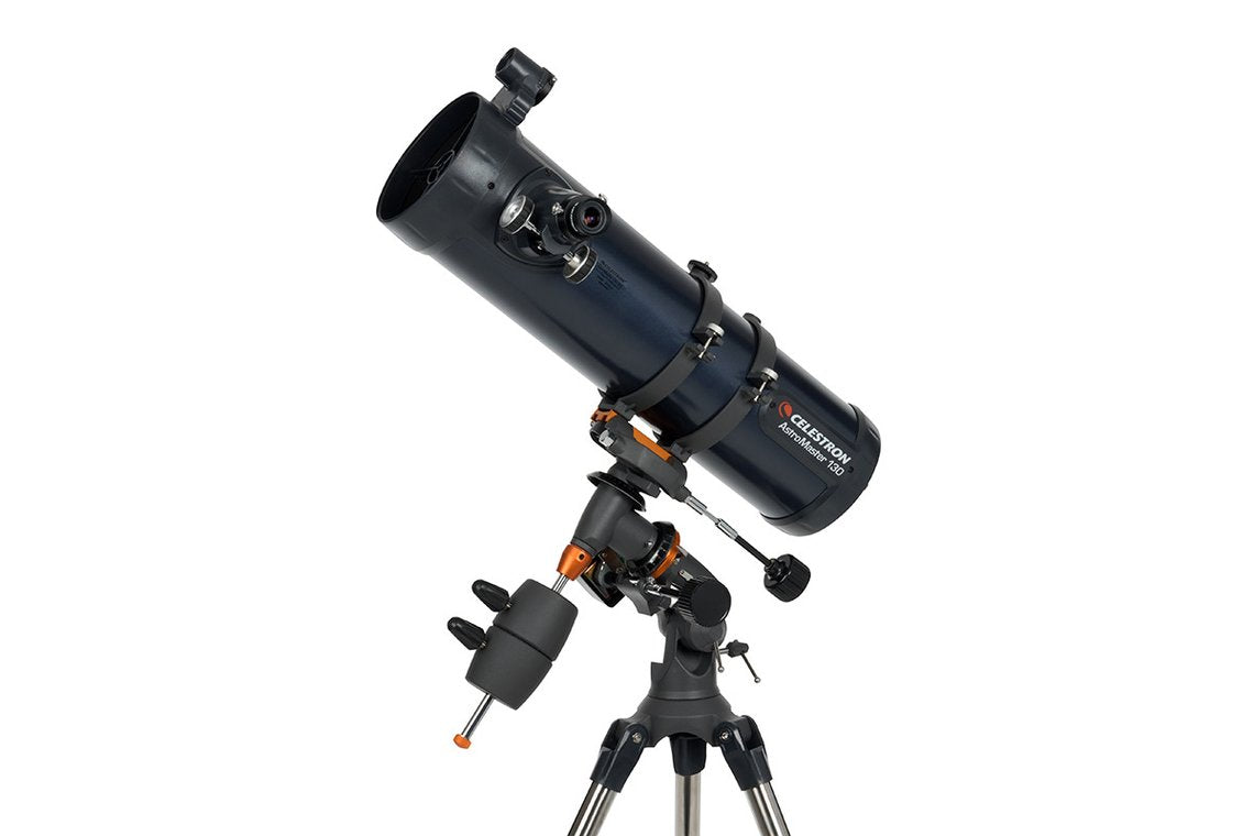 Celestron AstroMaster 130EQ-MD (Motor Drive) Telescope - Telescopes - Celestron - Helix Camera 