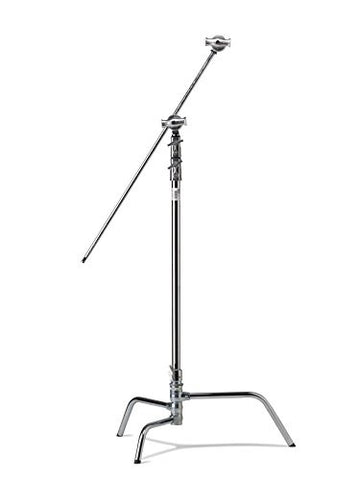 Kupo 40" Turtle Base Kit (Stand, 2.5" Grip Head & 40" Grip Arm with Hex Stud) - Silver - Lighting-Studio - Kupo - Helix Camera 