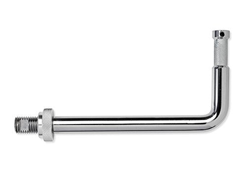 Kupo KG007812 Stud 5/8" Solid Steel Right Angle Baby Stud for 3 and 4 Way Clamp (Silver) - Lighting-Studio - Kupo - Helix Camera 