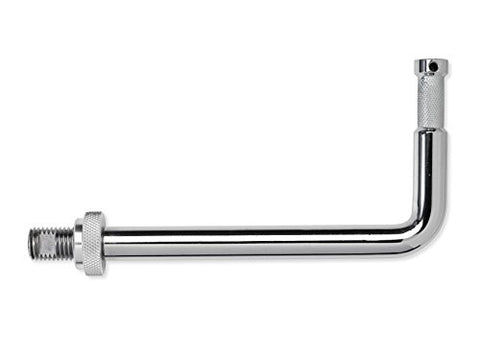 Kupo KG007812 Stud 5/8" Solid Steel Right Angle Baby Stud for 3 and 4 Way Clamp (Silver) - Lighting-Studio - Kupo - Helix Camera 