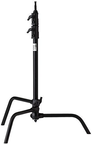 Kupo 20" Master C-Stand with Sliding Leg - Black - Lighting-Studio - Kupo - Helix Camera 