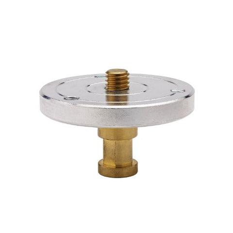 Kupo 3/8 Feet Feet-16 Threaded Mounting Plate with Baby 5/8 Feet Feet (16mm) Stud KG002312 - Lighting-Studio - Kupo - Helix Camera 