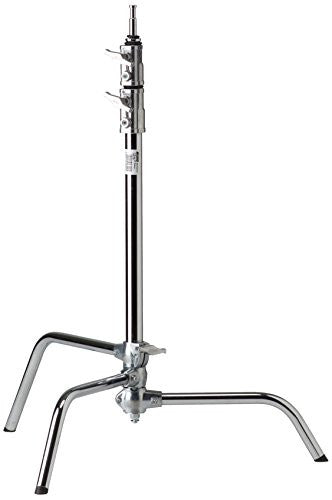 Kupo 20" Master C-Stand with Sliding Leg - Silver - Lighting-Studio - Kupo - Helix Camera 