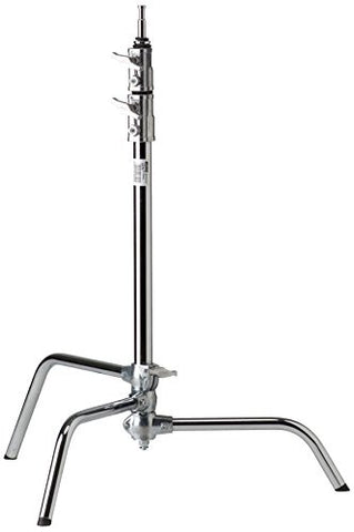 Kupo 20" Master C-Stand with Sliding Leg - Silver - Lighting-Studio - Kupo - Helix Camera 