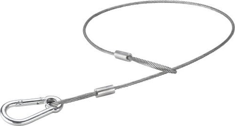 Kupo 75cm long PVC Coated Safety Wire - 3.5mm Diameter, KG060912 - Lighting-Studio - Kupo - Helix Camera 