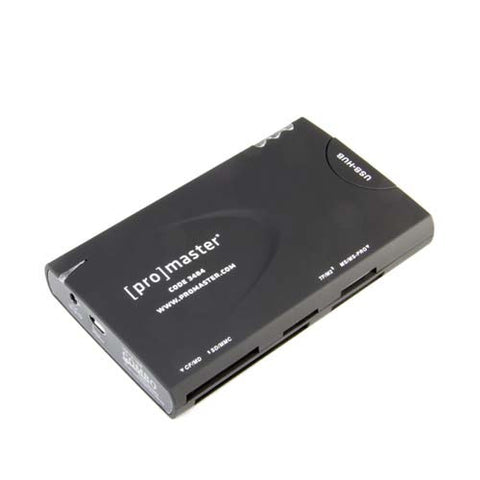 ProMaster All-In-One Memory Card Reader USB 2.0 - Photo-Video - ProMaster - Helix Camera 