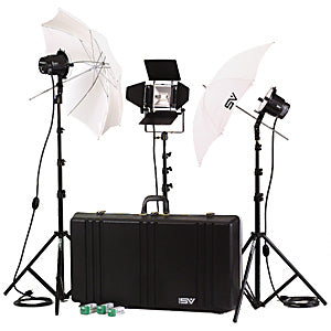 Smith-Victor K77 2200-Watt Interview Lighting Kit - Lighting-Studio - Smith-Victor - Helix Camera 